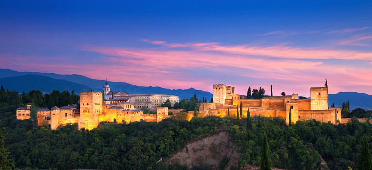The Alhambra in Granada