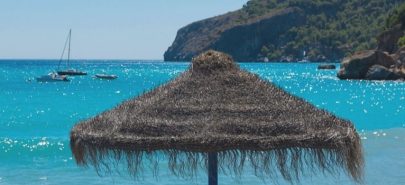 The beach of La Herradura, in Almuñécar (province of Granada)